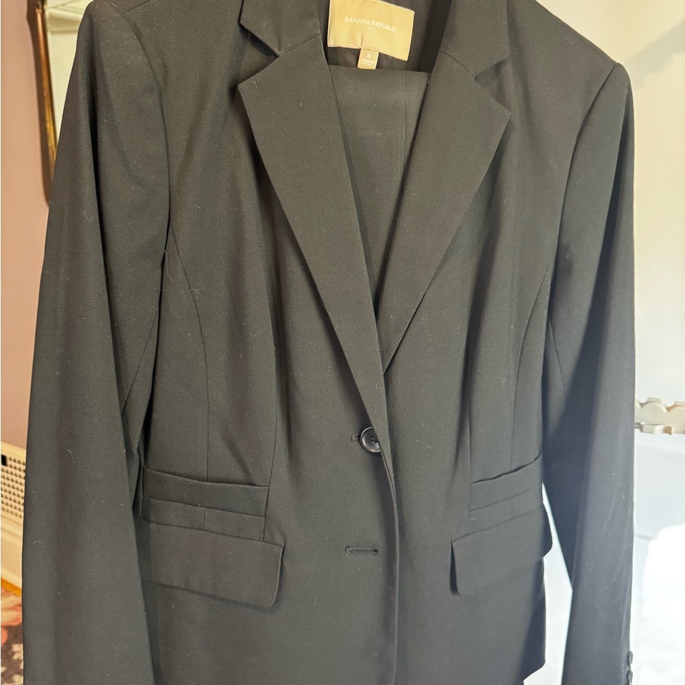 Banana Republic Black Suit